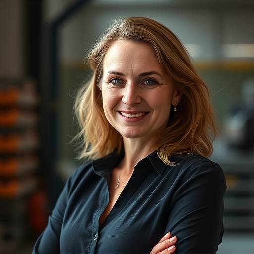 Portræt af Mette Hansen, Produktionschef hos Lyd & Billede Studios